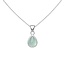 Ketting Aquamarijn - 925 zilver