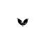 Black Leaf oorknopje