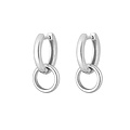 Oorringen Trinity Flow - 925 zilver