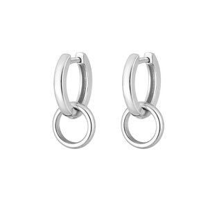 Oorringen Trinity Flow - 925 zilver