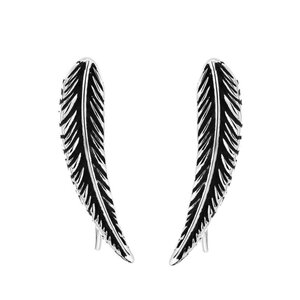 Oorklimmer veer - 925 zilver