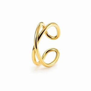 Earcuff twist - goud