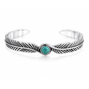 Turquoise Spirit Bangle - 925 zilver