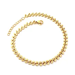 Soleil enkelbandje - goud