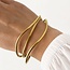 Stainless steel armband