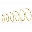 Set oorringen - Stainless steel