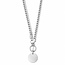 Ketting met disc - Stainless steel