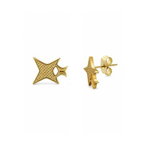 Star studs - stainless steel