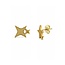 Star studs - stainless steel