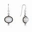 Moonstone earrings - 925 zilver