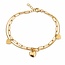 Hart armband - stainless steel