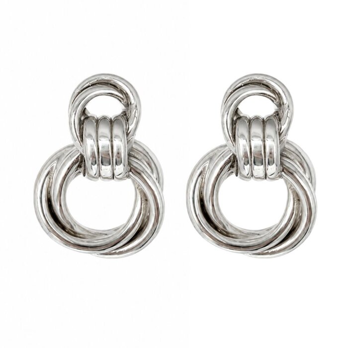 Grote oorstekers - 925 zilver