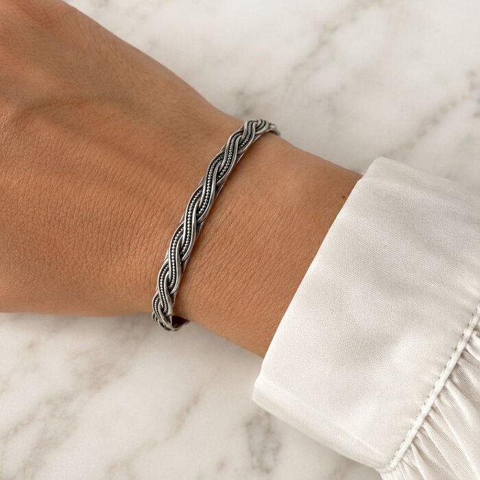 Bangle Braid - 925 zilver