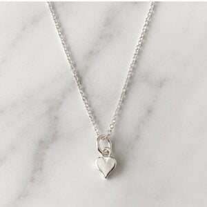 Hartjes ketting - 925 zilver