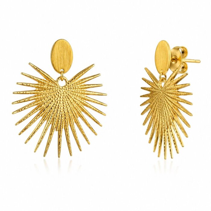 Statement earrings Arlo - goud