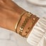 Armbandje layered goud