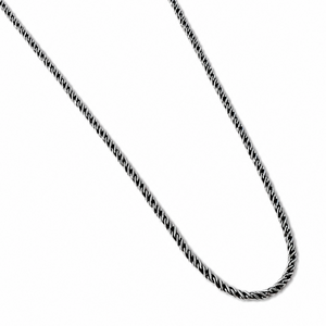 Ketting oxidized 925 zilver