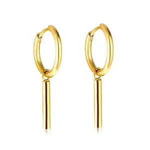 Oorbellen Bar - Goud