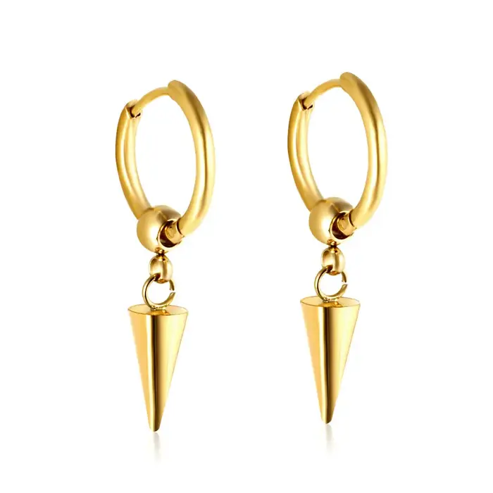 Oorbellen Spike - goud