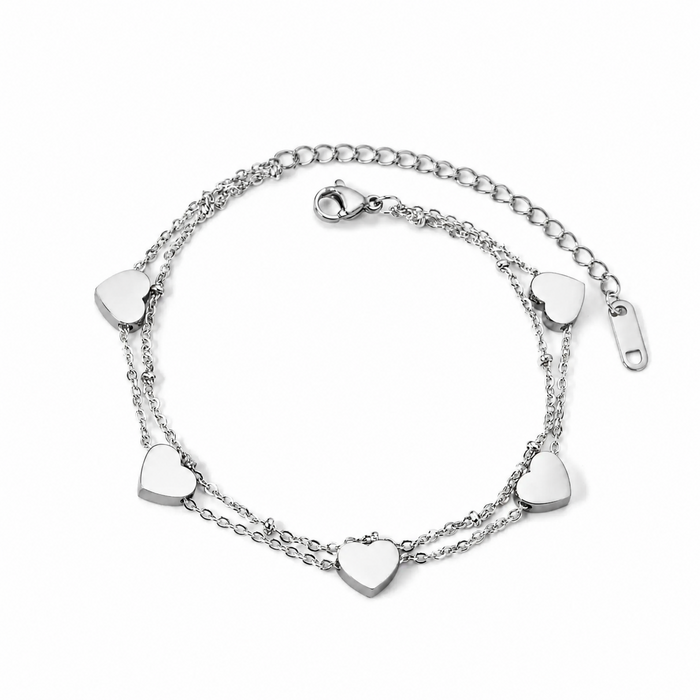 Armband hartjes