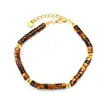 Tigereye armband goud