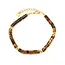 Tigereye armband goud