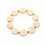 Armband beige kralen