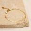 Snake armband goud