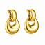 Oorbellen statement goud