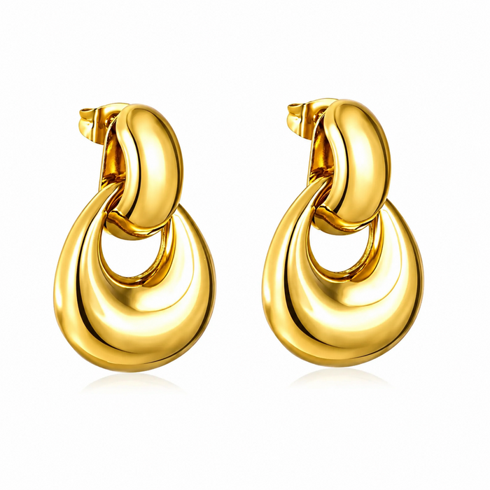 Oorbellen statement goud