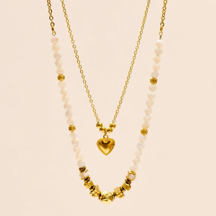 Ketting Layers met hartje