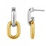 Oorknopjes goud/zilver - stainless steel