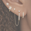 Oorbellen set Luxe goud