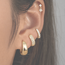 Oorbellen set Unique goud