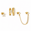 Oorbellen set Luxe goud