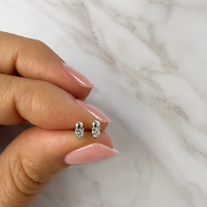 Oorknopjes zirkonia 925 zilver