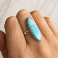 Ring Larimar maat 19