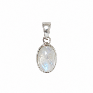 Maansteen hanger 925 zilver