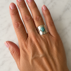 Percy Turquoise ring maat 16