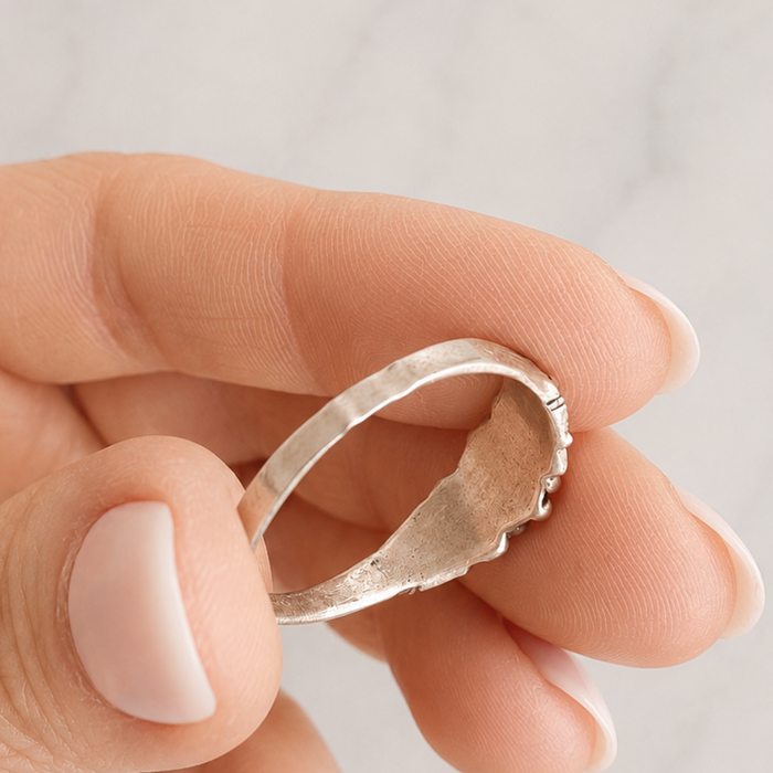 Yin Yang ring 925 zilver