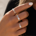 Moonstone ring Nila - 925 zilver