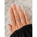 Wave ring - maat 21