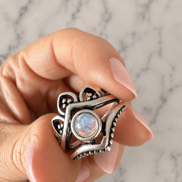 Ring Mystic Lotus - maat 17