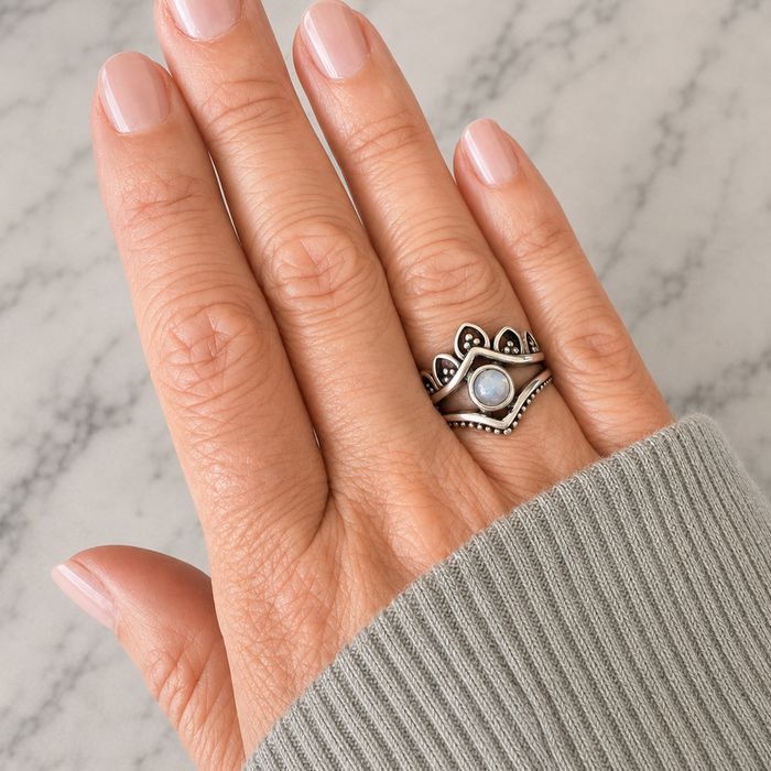 Ring Mystic Lotus - maat 17