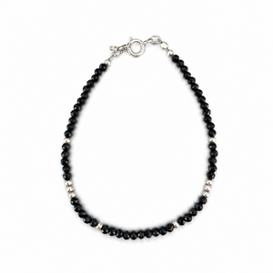 Black onyx armbandje