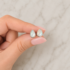 Opaal drops - 925 zilver