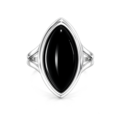 Onyx  ring Zia - 925 zilver