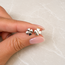 Clover oorknopjes - 925 zilver