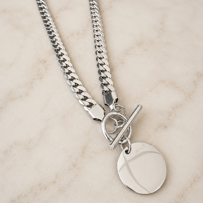 Stainless steel disc ketting