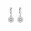 Oorringen Eye disc - 925 zilver